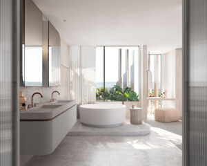 Discover the top bathroom trends for 2025, from floating vanities to bold colors and sustainable materials. Your remodel starts here!