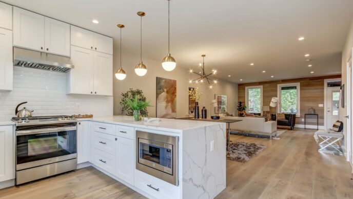 l-shaped kitchen layout