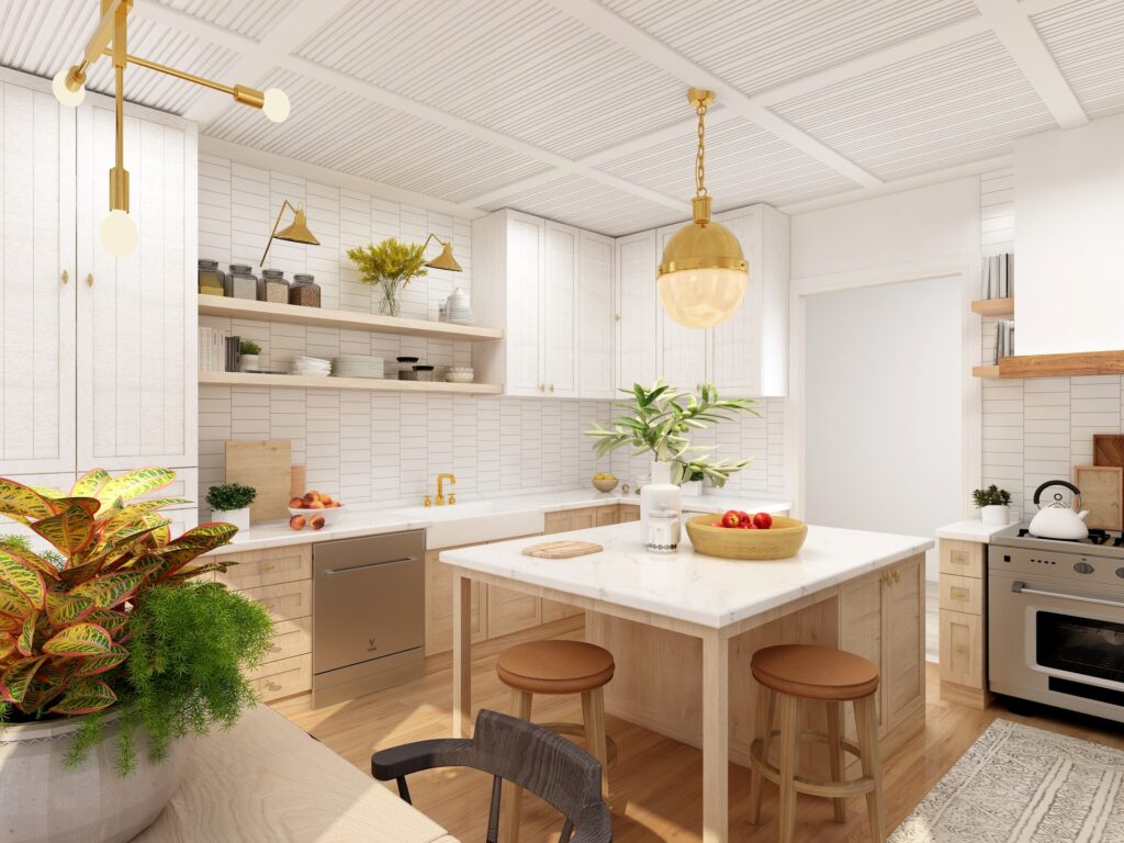placing kitchen island mistakes